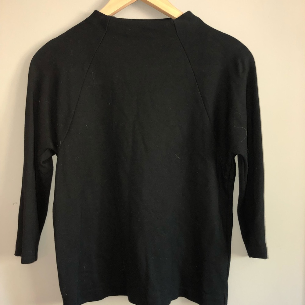 Black Knit Long Sleeve